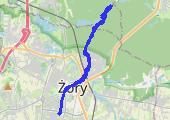Trasa z dnia 2013-09-05 20:37 - mapa trasy gps - bieganie