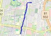 Trasa z dnia 2013-09-05 21:39 - mapa trasy gps - bieganie