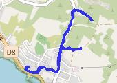 Trasa z dnia 2013-08-25 12:46 - mapa trasy gps - marsz