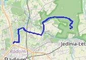 Trasa z dnia 2013-09-06 18:51 - mapa trasy gps - rower górski