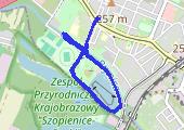 Trasa z dnia 2013-09-07 19:01 - mapa trasy gps - bieganie