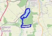 Trasa z dnia 2013-09-07 19:46 - mapa trasy gps - rower górski
