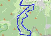 Putovani za krasami Zlatohorska - mapa trasy gps - inna