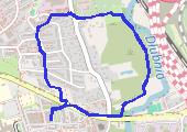 Trasa z dnia 2013-09-08 11:51 - mapa trasy gps - spacer