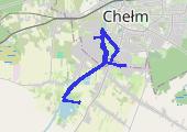 Trasa z dnia 2013-09-08 20:06 - mapa trasy gps - rower miejski