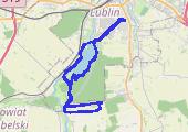 Trasa z dnia 2013-09-08 19:52 - mapa trasy gps - rower górski