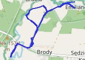 Trasa z dnia 2013-09-09 13:47 - mapa trasy gps - spacer