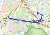 Trasa z dnia 2013-09-12 19:13 - mapa trasy gps - spacer