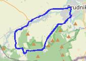 Na dębowiec - mapa trasy gps - bieganie
