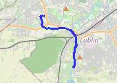 Trasa z dnia 2013-09-14 19:50 - mapa trasy gps - bieganie