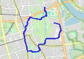 eccowalkathon '13 - mapa trasy gps - spacer