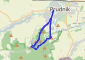 Prudnik - Kozia Góra - Kobylica - Prudnik - mapa trasy gps - marsz