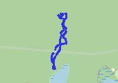 Grzybobranie - mapa trasy gps - rower górski