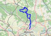 2013-09-21 Soft off Koszęcin - mapa trasy gps - motocykl