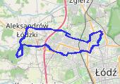 Lodz-Rabien-Lodz_25082011 - mapa trasy gps - rower miejski