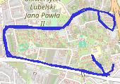 Trasa z dnia 2013-09-26 18:35 - mapa trasy gps - bieganie