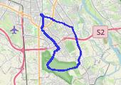 Trasa z dnia 2013-09-27 13:30 - mapa trasy gps - rower górski
