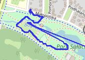 Trasa z dnia 2013-09-28 13:05 - mapa trasy gps - rolki