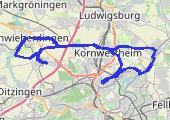 neckarradweg - mapa trasy gps - rower szosowy