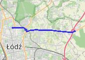 Trasa z dnia 2012-06-19 09:43 - mapa trasy gps - rower miejski