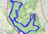 skandia gdańsk 2012 - mapa trasy gps - rower górski