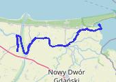Trasa z dnia 2013-10-03 16:14 - mapa trasy gps - łódź