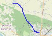Trasa z dnia 2013-10-05 11:00 - mapa trasy gps - rower górski