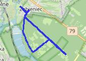 Trasa z dnia 2013-10-05 18:47 - mapa trasy gps - bieganie