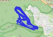 Bike Tour Matemblewo 2013-10-06 - mapa trasy gps - rower górski