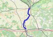 Trasa z dnia 2013-10-06 16:37 - mapa trasy gps - rower szosowy