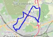 Trasa z dnia 2013-10-08 19:52 - mapa trasy gps - rower trekkingowy