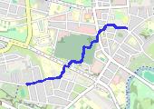 Trasa z dnia 2013-10-09 08:03 - mapa trasy gps - spacer