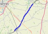 Trasa z dnia 2013-10-09 12:12 - mapa trasy gps - pociąg