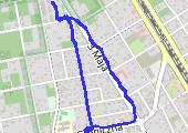 Trasa z dnia 2013-10-10 20:24 - mapa trasy gps - marsz
