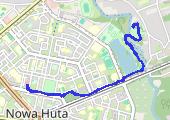 Trasa z dnia 2013-10-13 18:08 - mapa trasy gps - spacer
