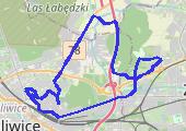 Trasa z dnia 2013-10-13 20:50 - mapa trasy gps - rower trekkingowy
