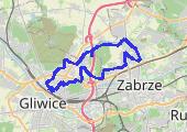 Trasa z dnia 2013-10-14 19:59 - mapa trasy gps - rower trekkingowy