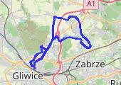 Trasa z dnia 2013-10-15 19:31 - mapa trasy gps - rower trekkingowy