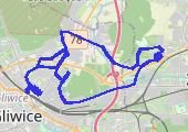 Trasa z dnia 2013-10-16 20:03 - mapa trasy gps - rower trekkingowy
