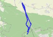 Trasa z dnia 2013-10-17 19:54 - mapa trasy gps - bieganie