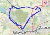Trasa z dnia 2013-10-17 20:37 - mapa trasy gps - rower trekkingowy