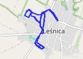 Trasa z dnia 2013-10-20 14:07 - mapa trasy gps - rolki