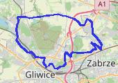 Trasa z dnia 2013-10-20 20:08 - mapa trasy gps - rower trekkingowy