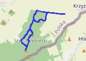 Krzyżkowice - Dębowa Góra - Muflon - Gajna - Krzyżkowice - mapa trasy gps - marsz