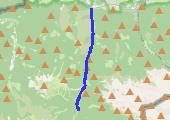 Do Schroniska Ornak - mapa trasy gps - marsz