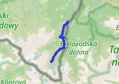 Powtót z Morskiego Oka - mapa trasy gps - marsz