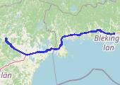 Trasa z dnia 2013-10-21 14:30 - mapa trasy gps - samochód