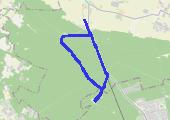 Trasa z dnia 2013-10-24 18:36 - mapa trasy gps - bieganie