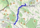 Trasa z dnia 2013-10-25 11:40 - mapa trasy gps - bieganie