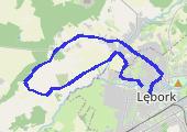 Spacerek 2012-06-27 09:37 - mapa trasy gps - marsz